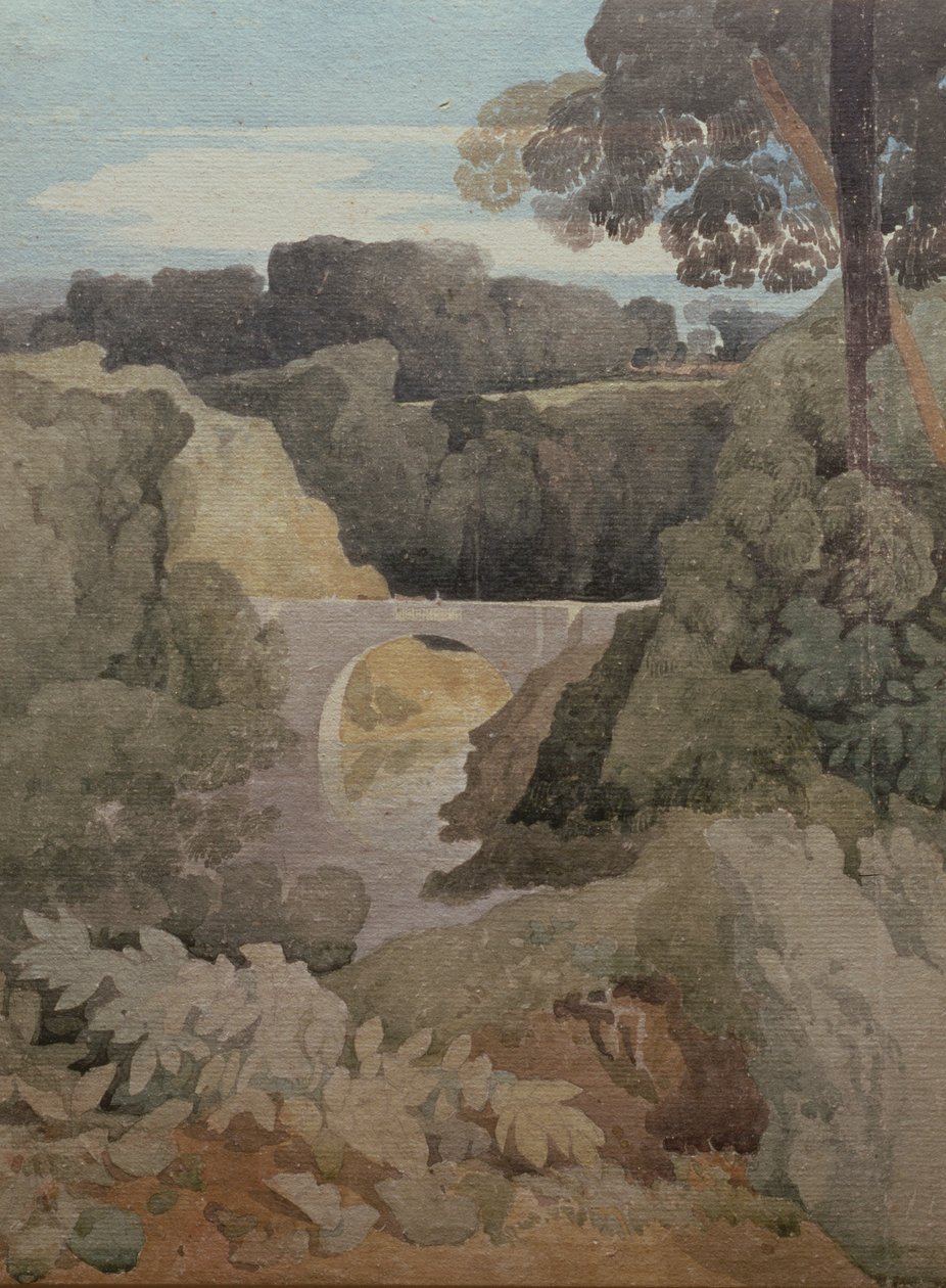 New Bridge, Durham, ca 180506 av John Sell Cotman