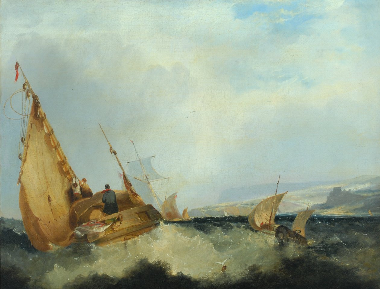 Frakt från Isle of Wight av John Sell Cotman