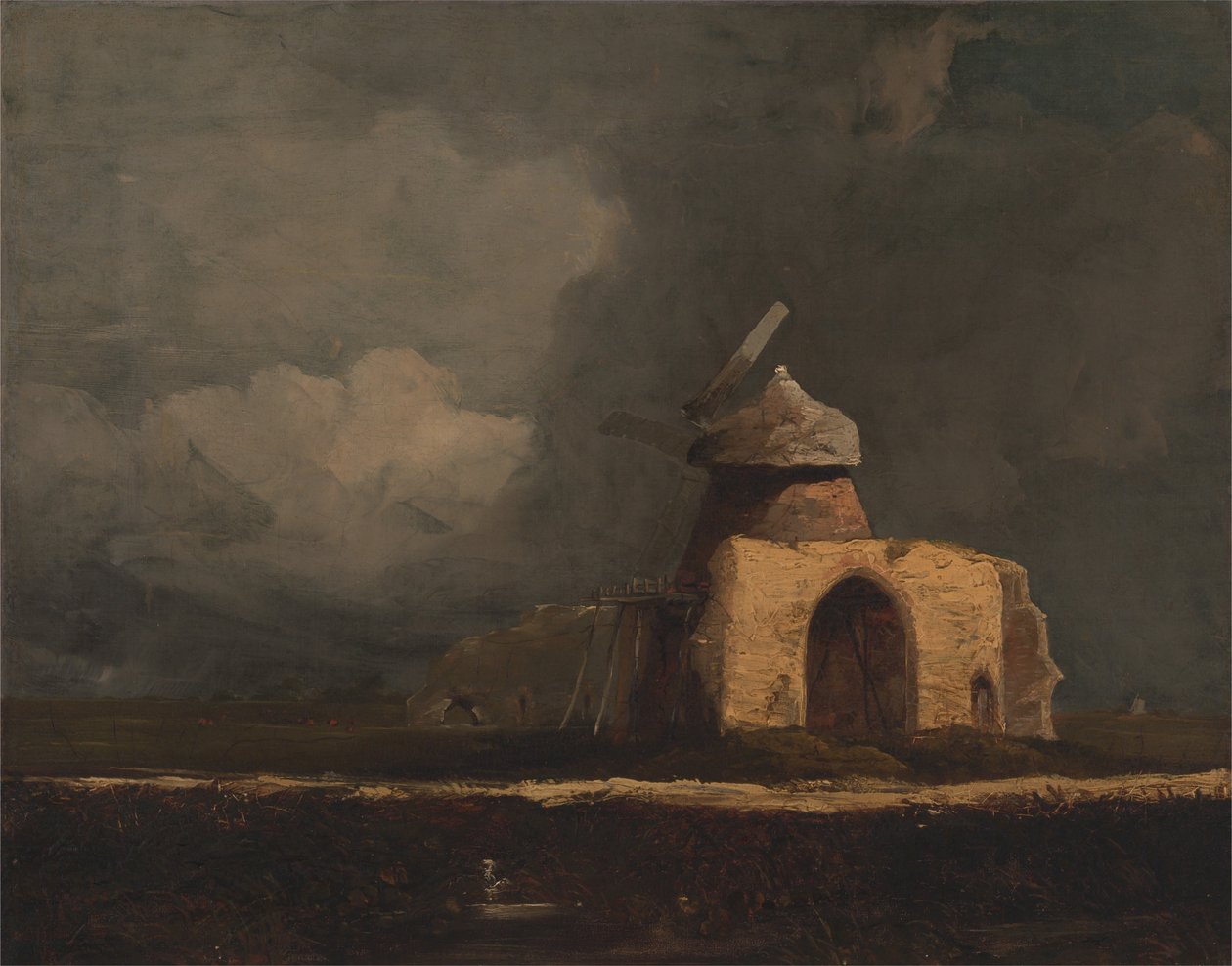 St. Benets kloster av John Sell Cotman