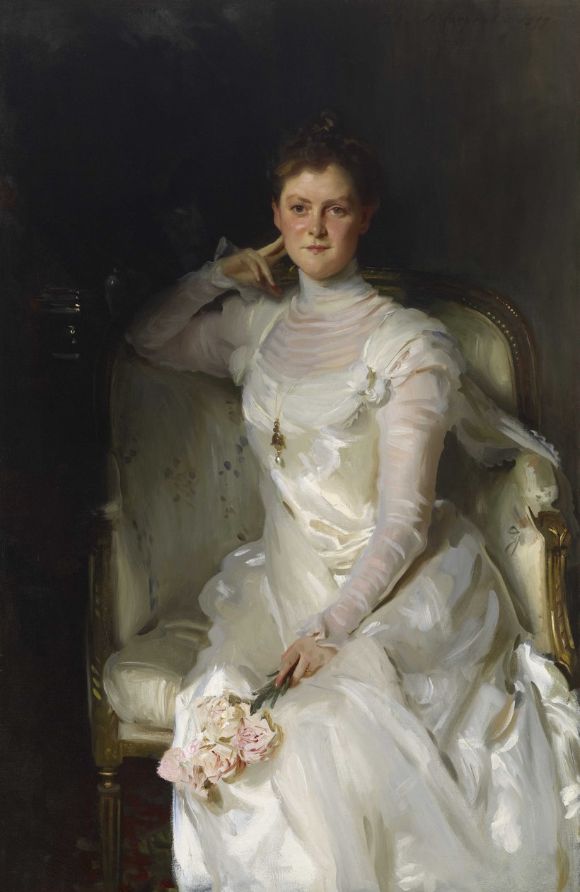 Fru Joshua Montgomery Sears (Sarah Choate Sears) av John Singer Sargent