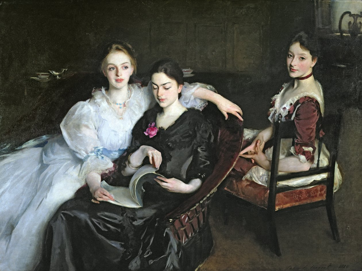 Fröken Vickers, 1884 av John Singer Sargent