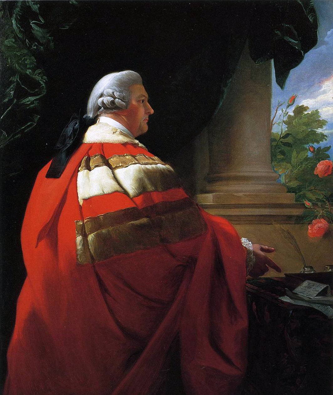 John, 2:a Viscount Dudley och Ward av John Singleton Copley
