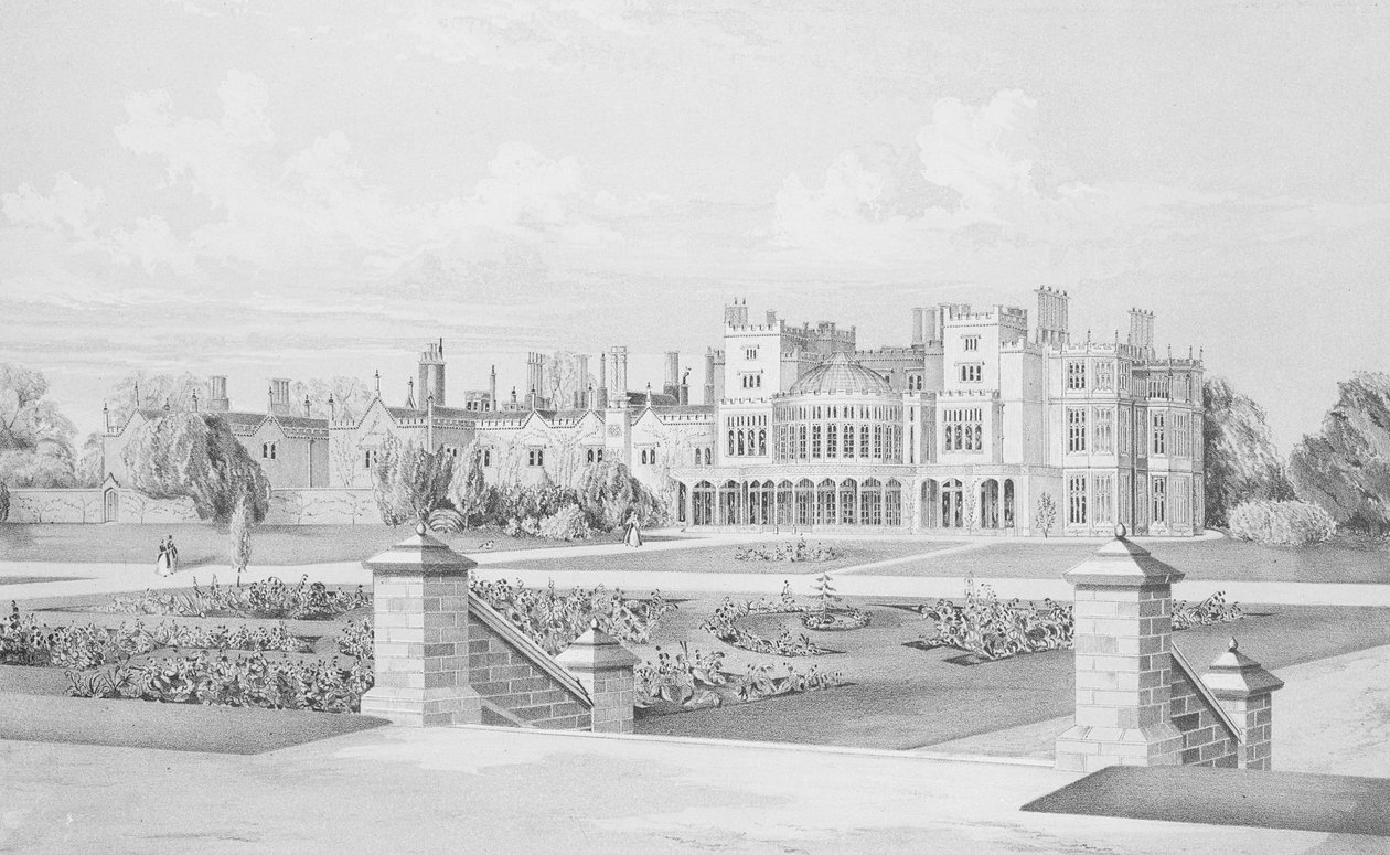 Brampton Park, Huntingdonshire, 1852 av John Sunman Austin