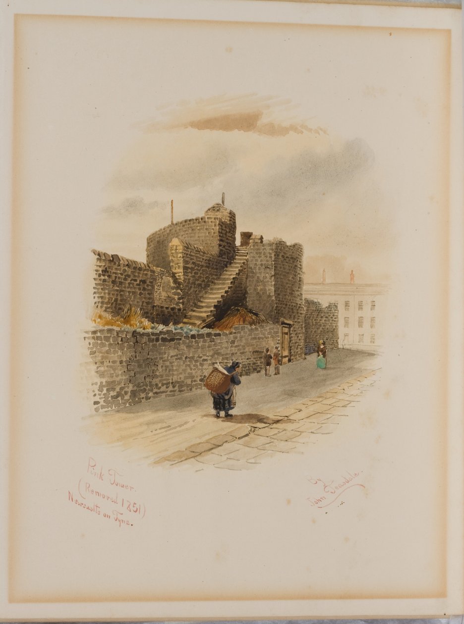 Pink Tower, Newcastle upon Tyne (kroppsfärg) av John Teasdale
