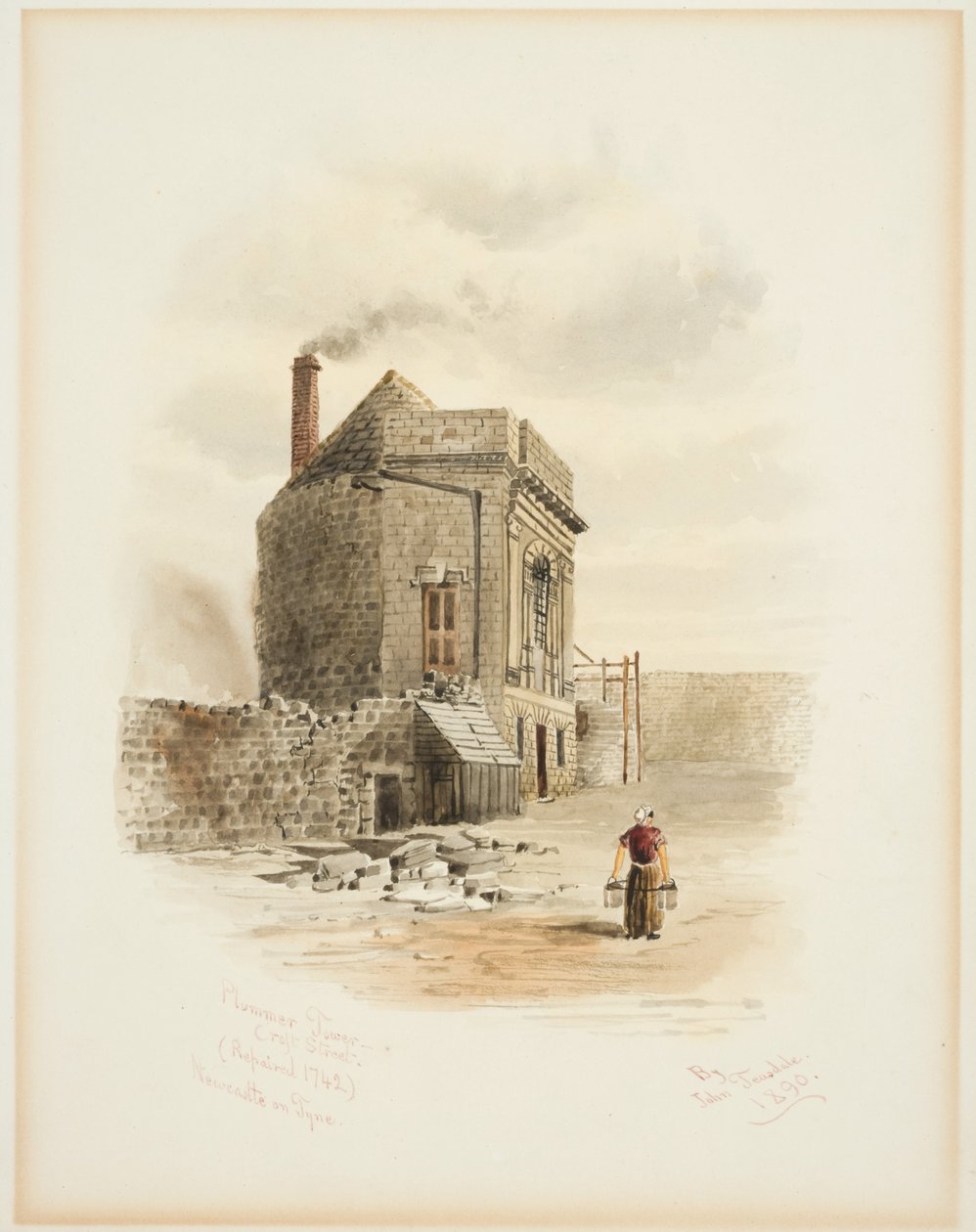Plummer Tower, Croft Street, Newcastle upon Tyne (kroppsfärg) av John Teasdale