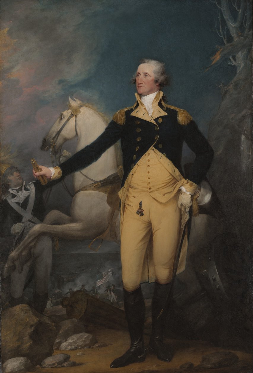 General George Washington i Trenton, 1792 av John Trumbull