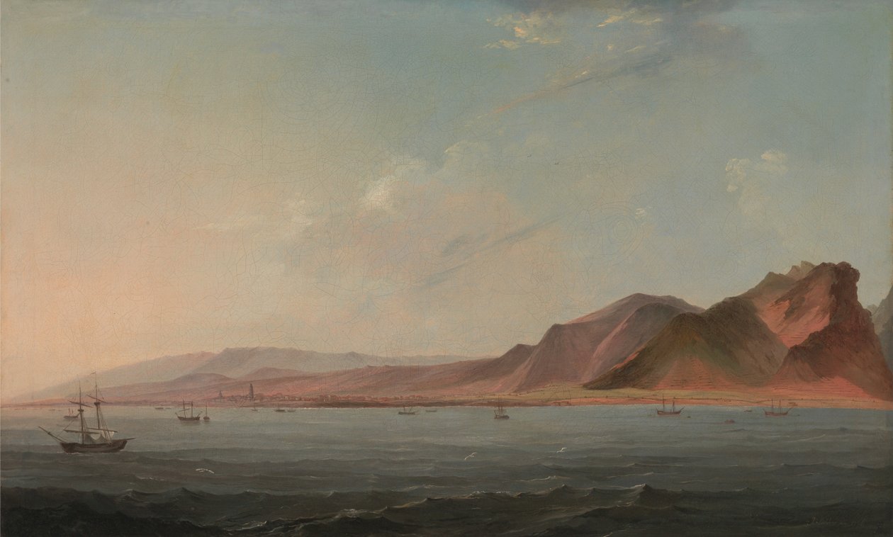 Utsikt över Santa Cruz, Teneriffa av John Webber