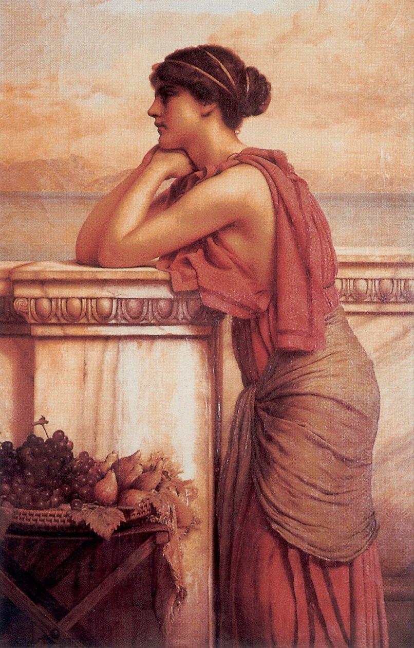 By the Wayside av John William Godward