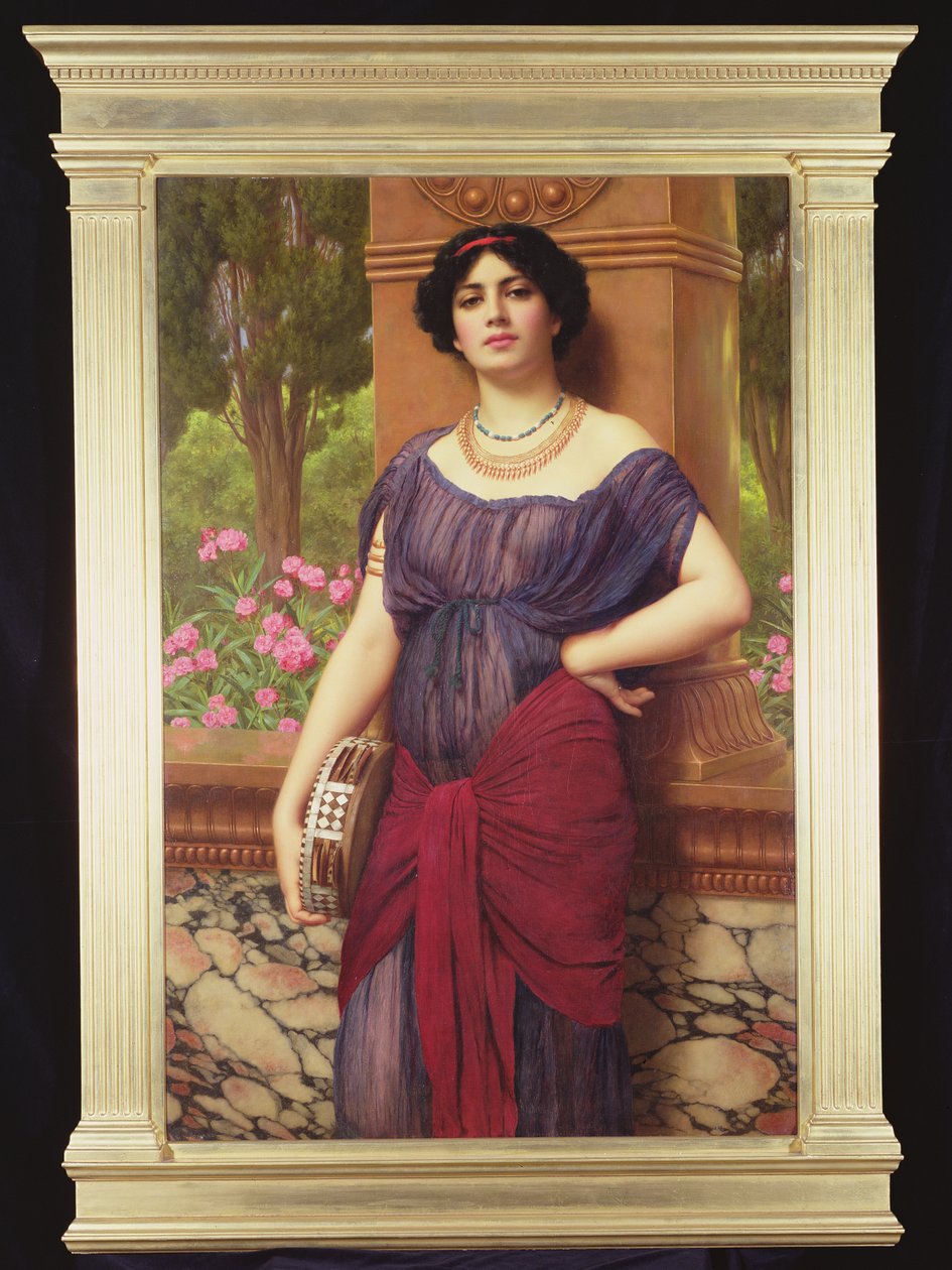 The Tambourine Girl, 1906 av John William Godward