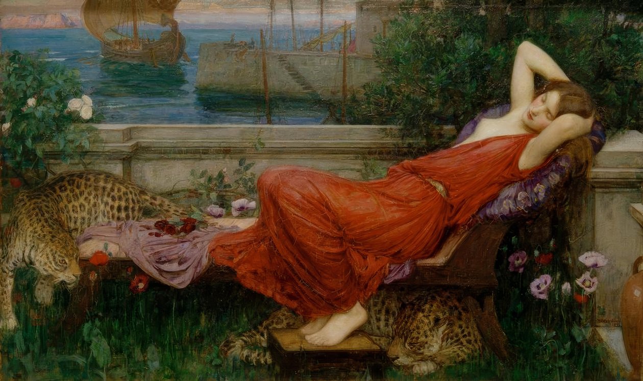 Ariadne av John William Waterhouse