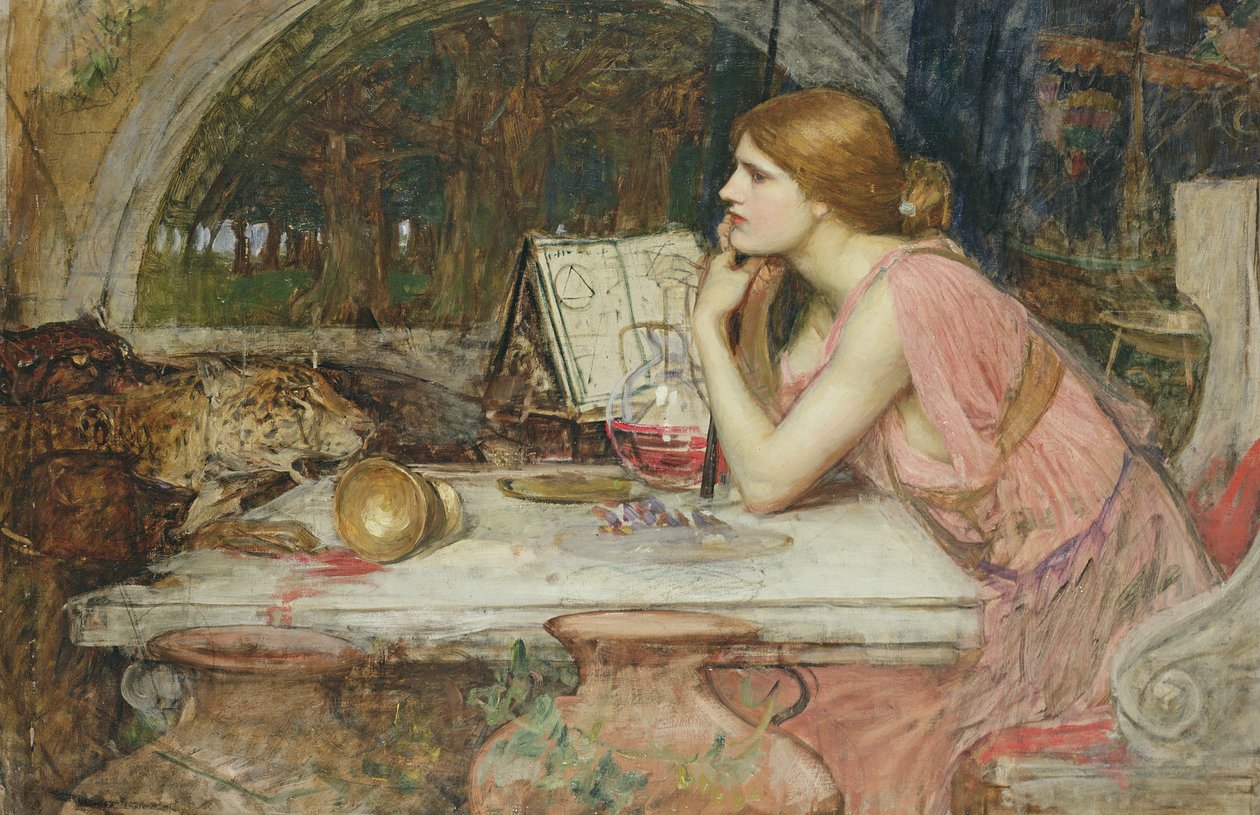 Circe (The Sorceress) 1911 av John William Waterhouse