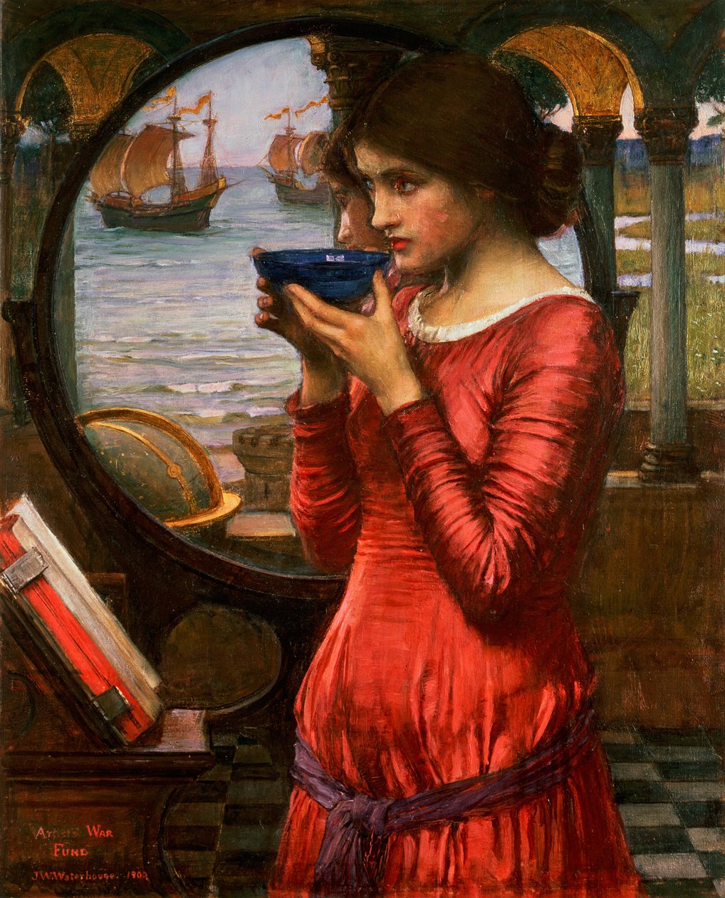 Ödet, 1900 av John William Waterhouse