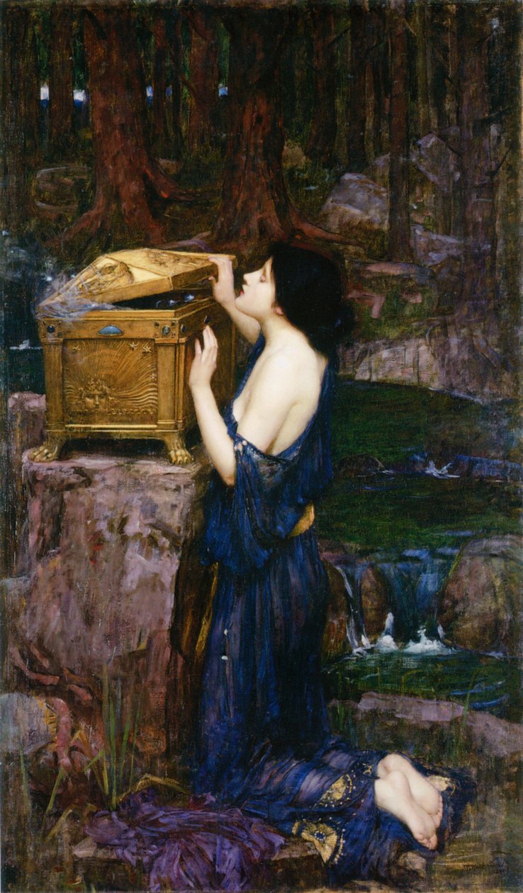 Pandora av John William Waterhouse