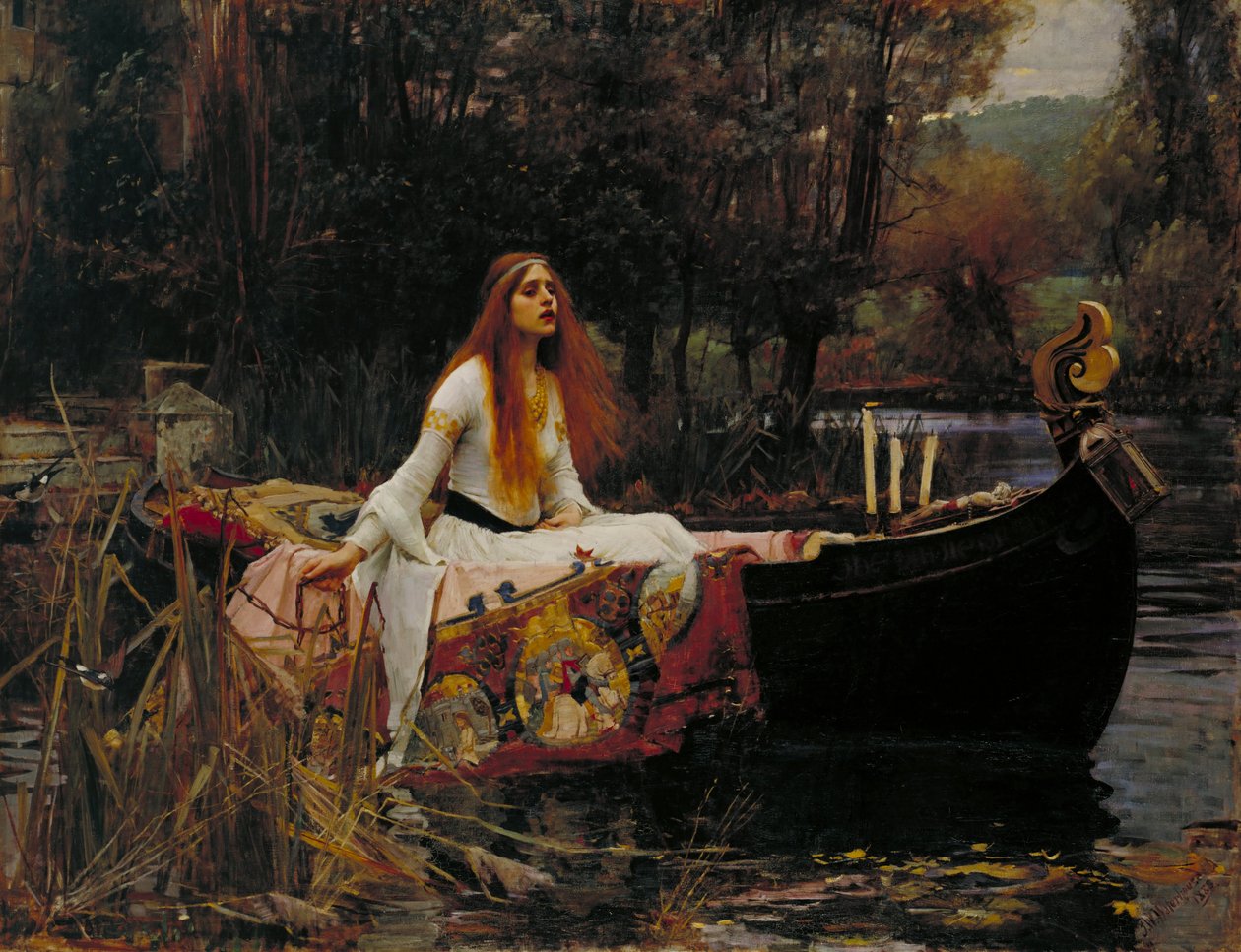 Lady of Shalott av John William Waterhouse