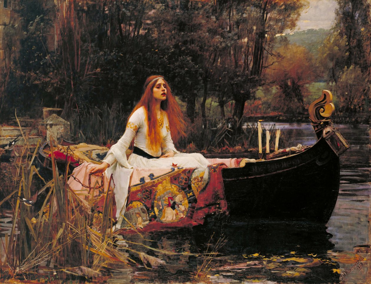 The Lady of Shalott av John William Waterhouse