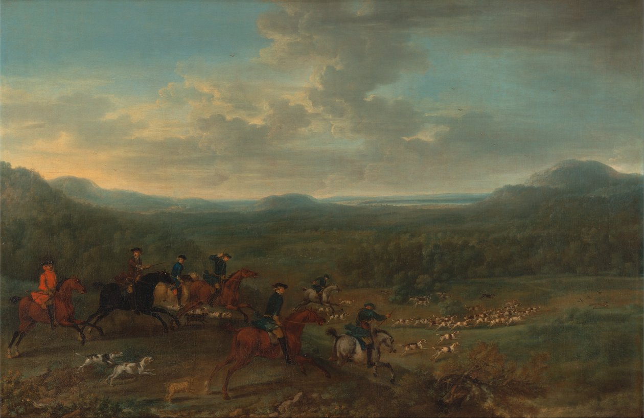 A Fox Hunt av John Wootton