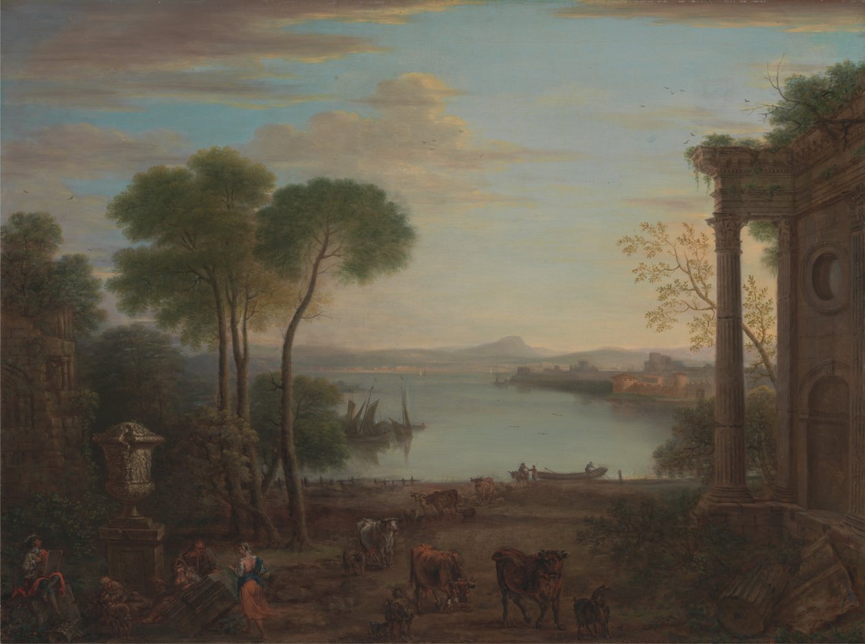 Classical Landscape av John Wootton