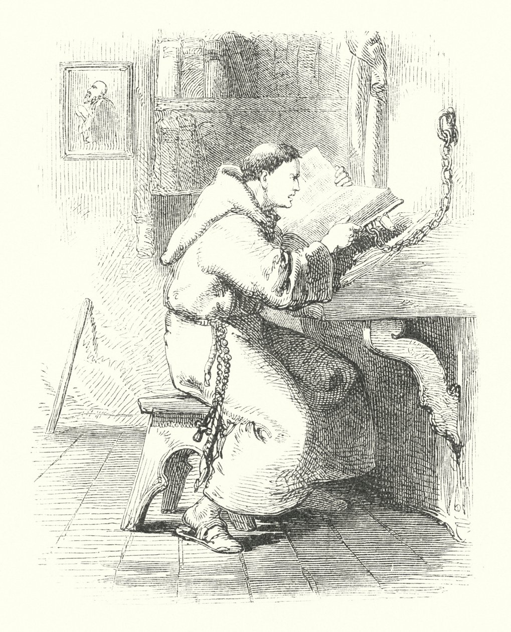 The True Guide (gravyr) av John (after) Gilbert