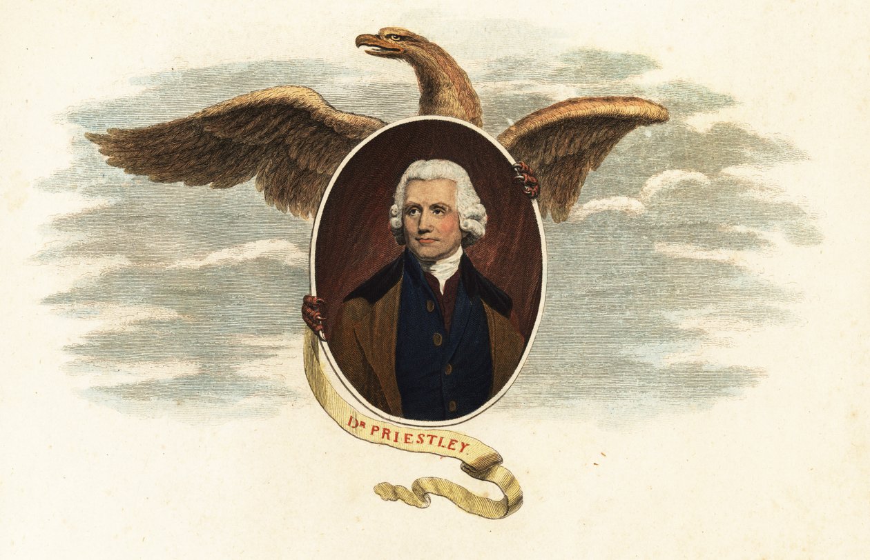 Dr Joseph Priestley, teolog och vetenskapsman av John (after) Opie