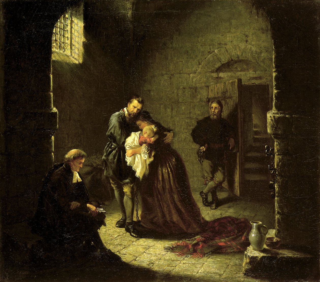 Fängelseplats, 1854. av John Adams Elder