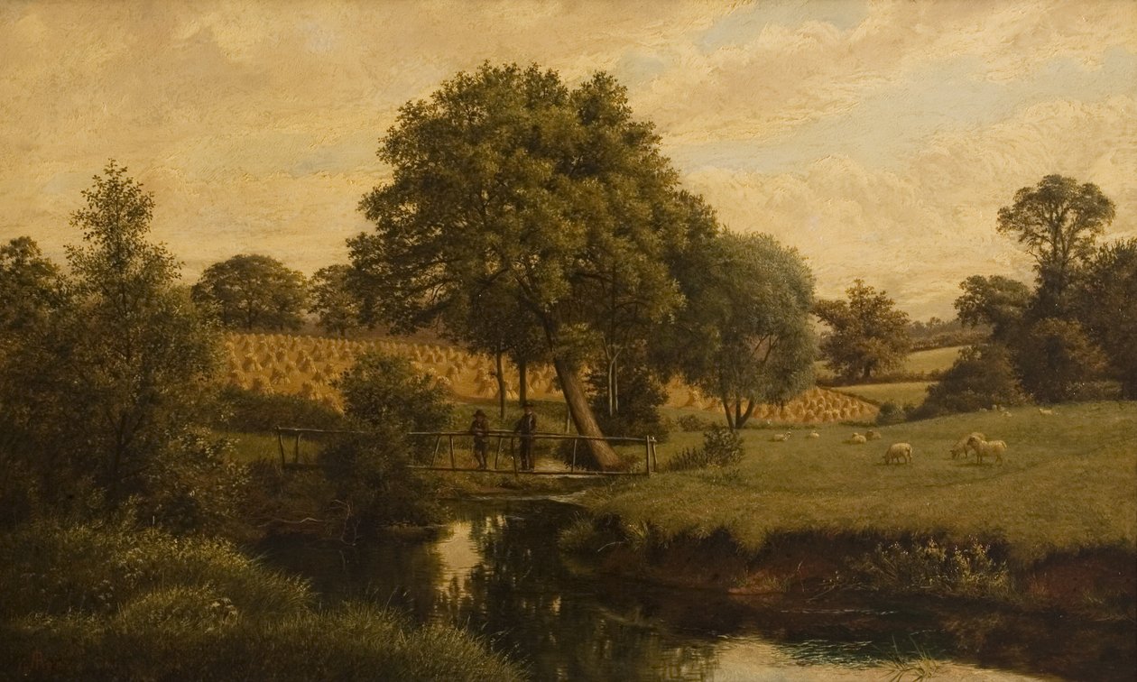 Finham Brook nära Coventry, 1888 av John Anderson