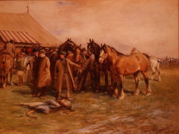 Hästmässa av John Atkinson