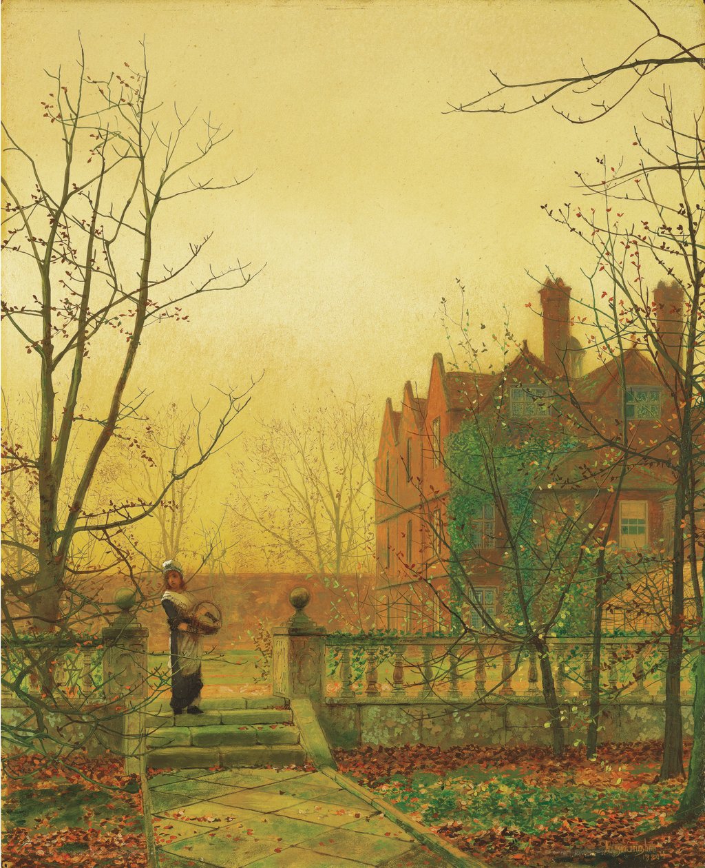 Höstguld av John Atkinson Grimshaw