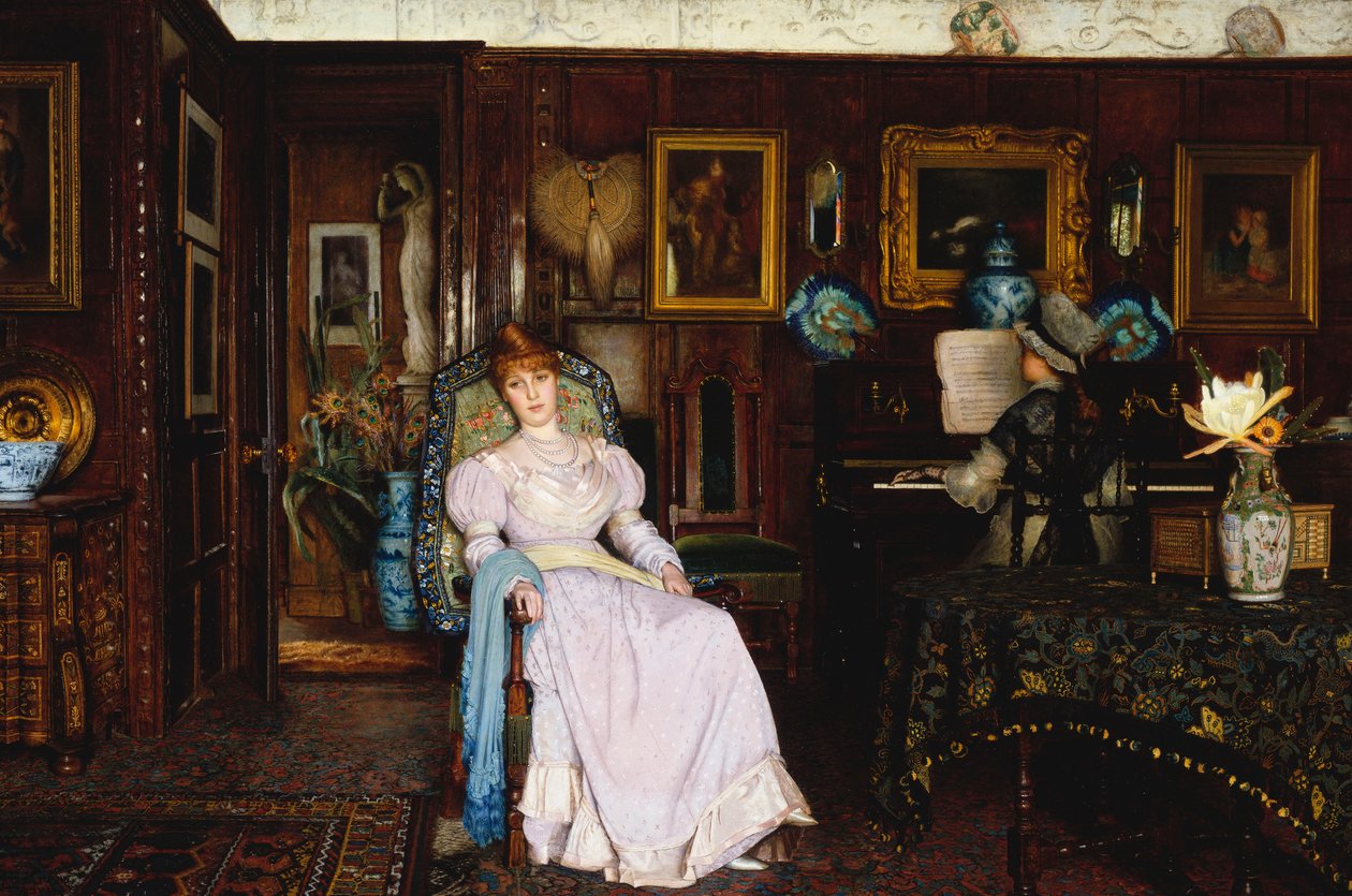 Ljuva hem av John Atkinson Grimshaw