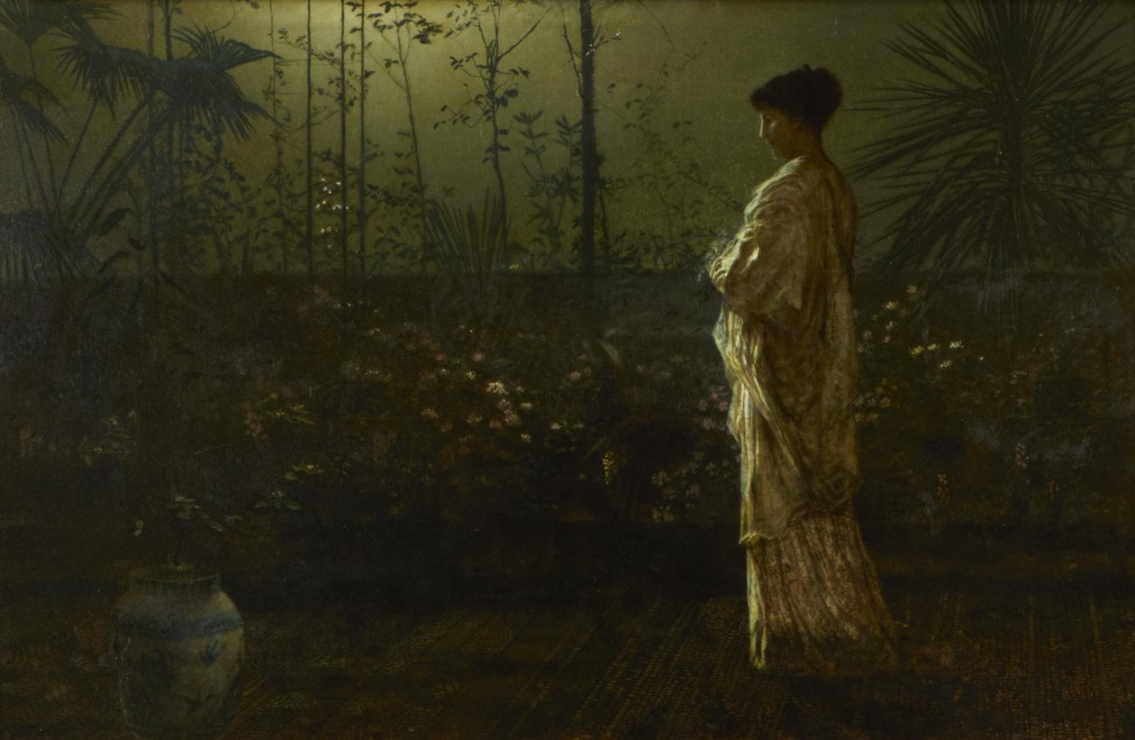 John Atkinson Grimshaw - Nattvaka av John Atkinson Grimshaw
