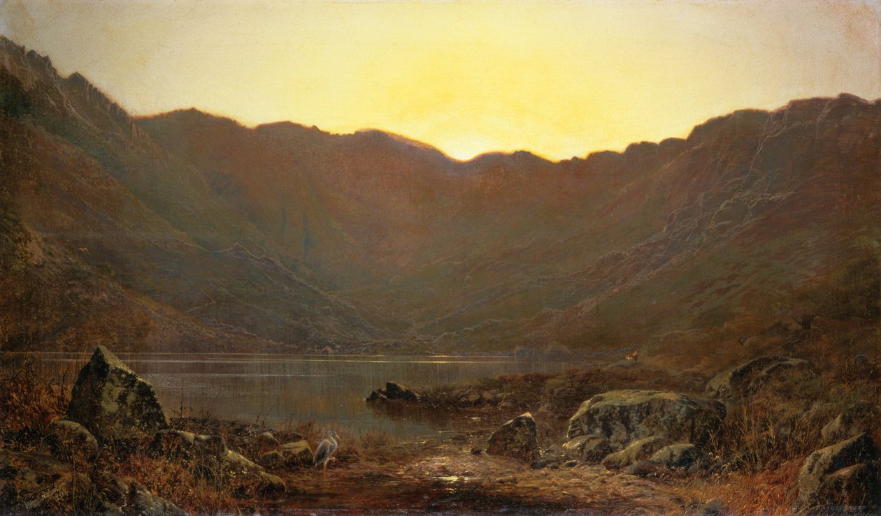 Hägerns tillhåll av John Atkinson Grimshaw