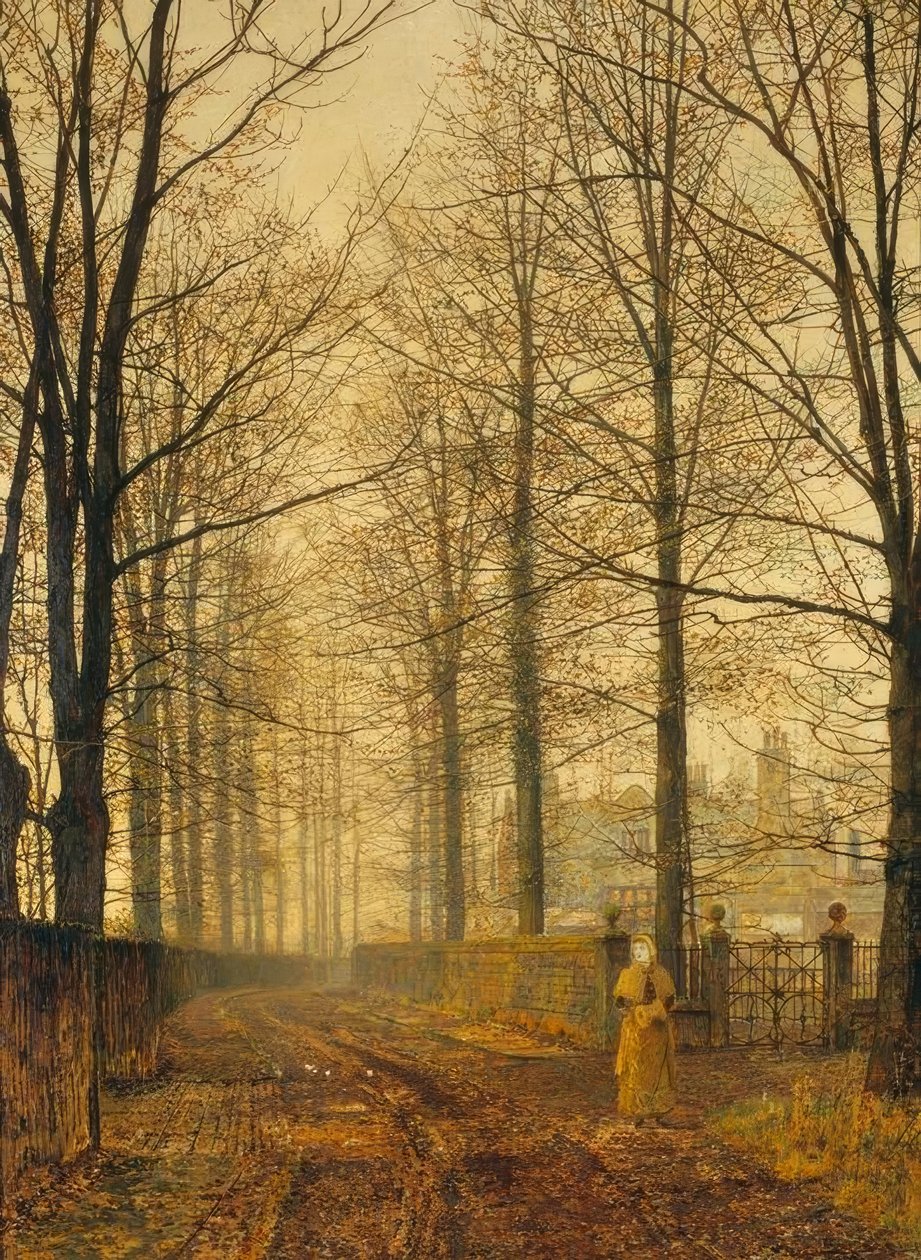 Tre hundra år sedan av John Atkinson Grimshaw