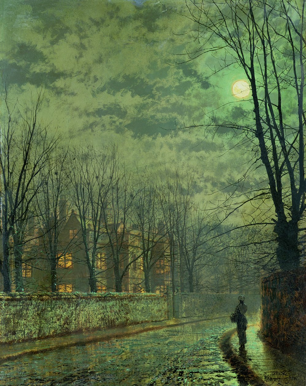 Okänd bild av John Atkinson Grimshaw