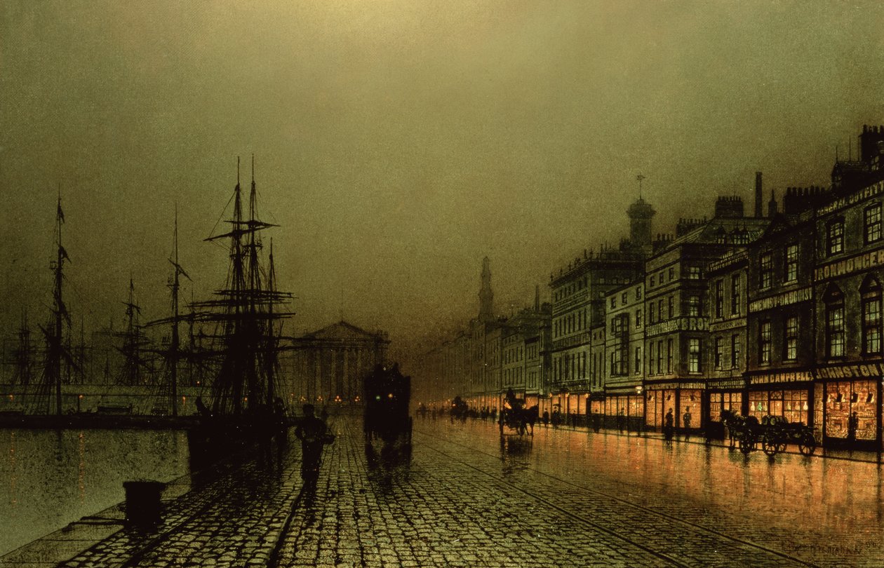 Okänd bild av John Atkinson Grimshaw
