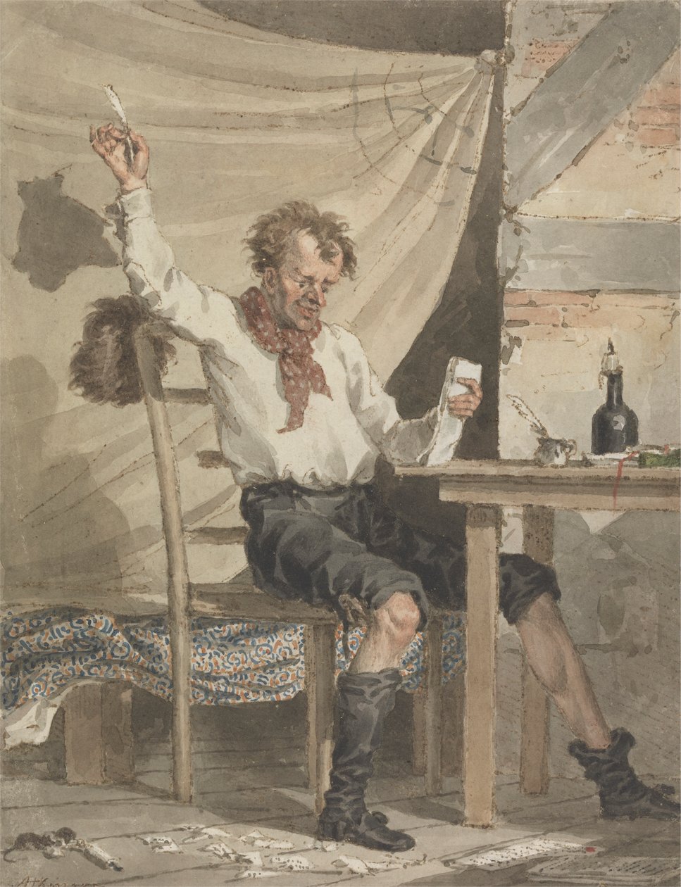 Poeten av John Augustus Atkinson