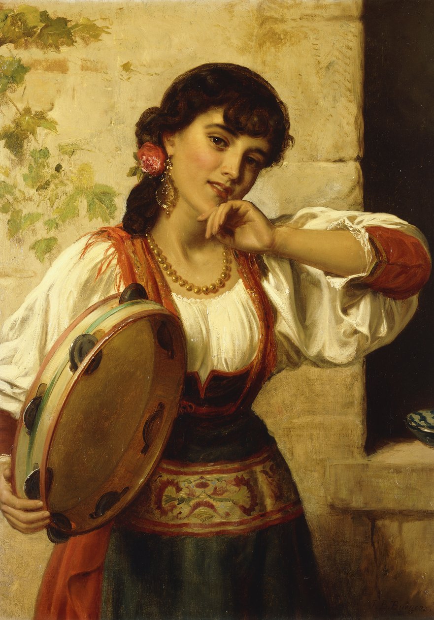 En neopolitansk dansare, av John Bagnold Burgess