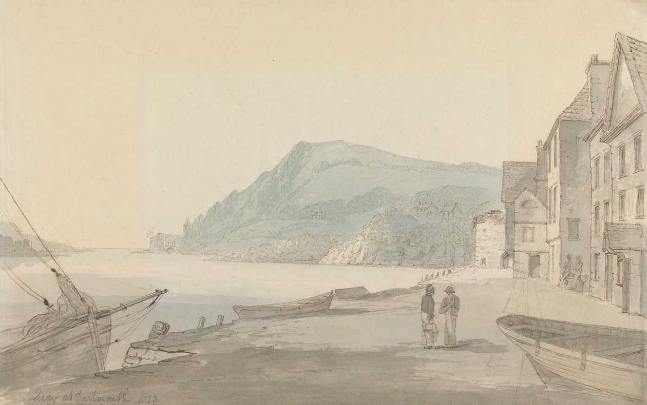 Kajen i Dartmouth av John Baverstock Knight