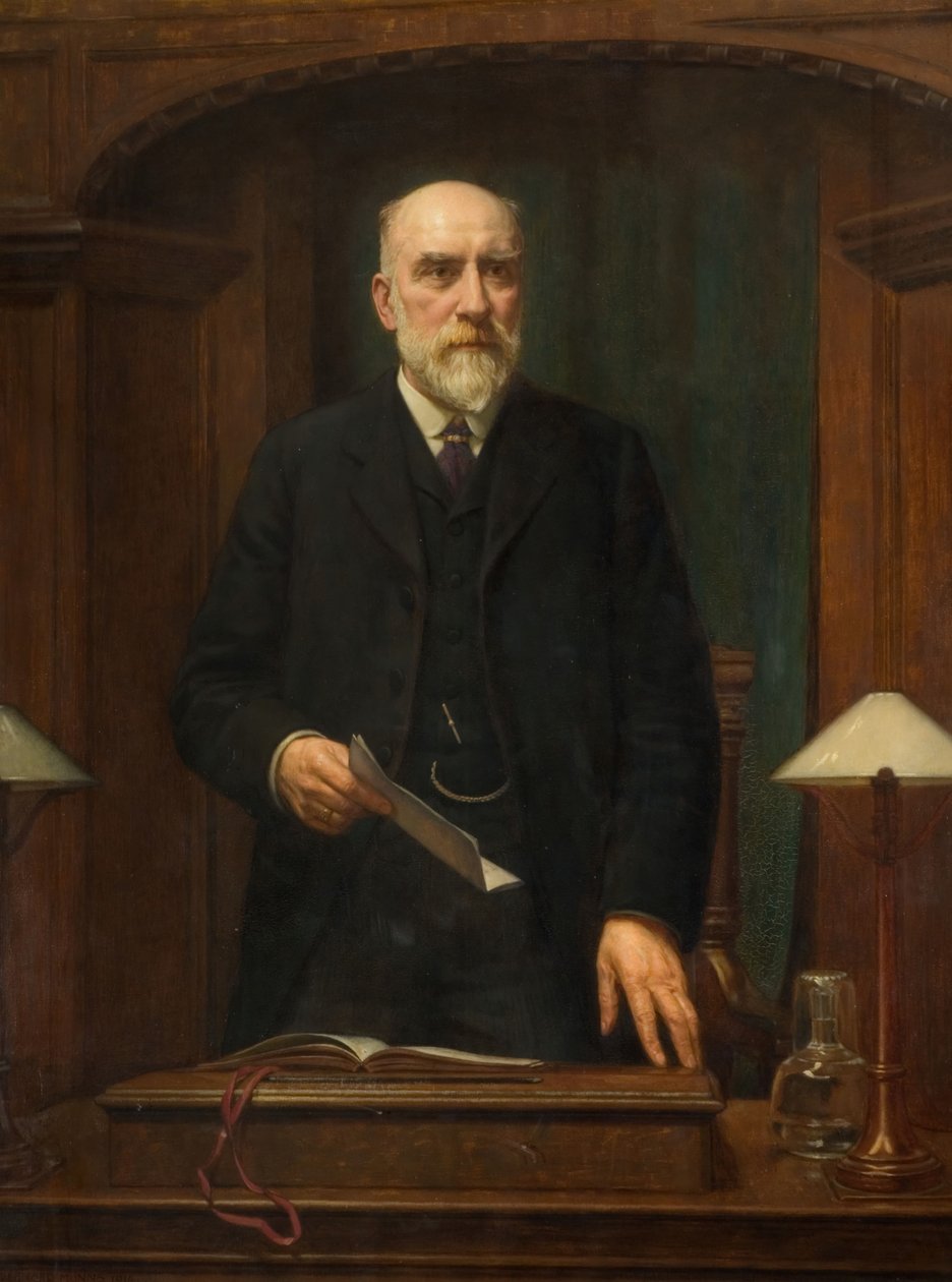 Porträtt av Isaac Bradley, 1916. av John Bernard Munns