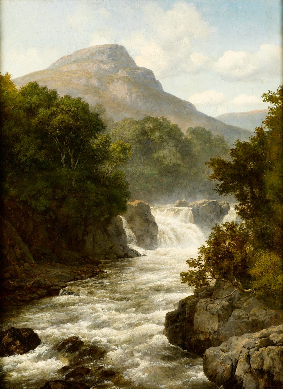 Highland Falls, Skottland av John Brandon Smith