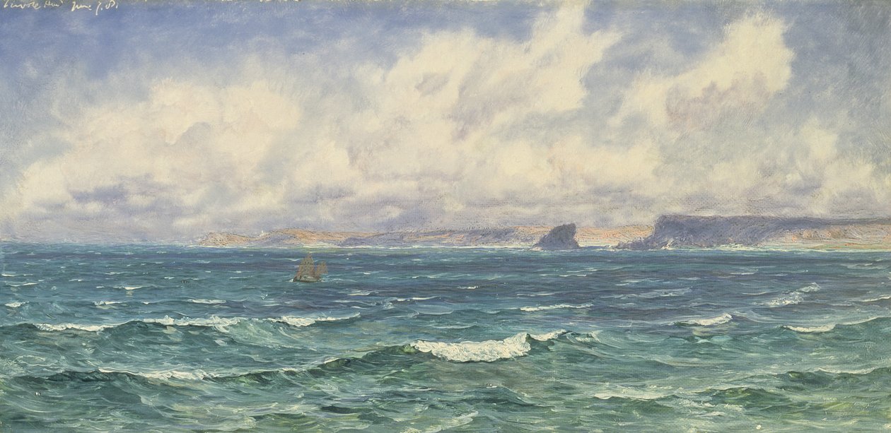Havslandskap av John Brett