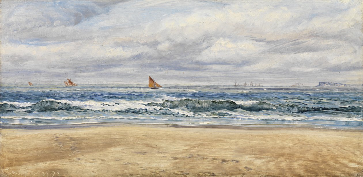 Tenby, 1879 av John Brett