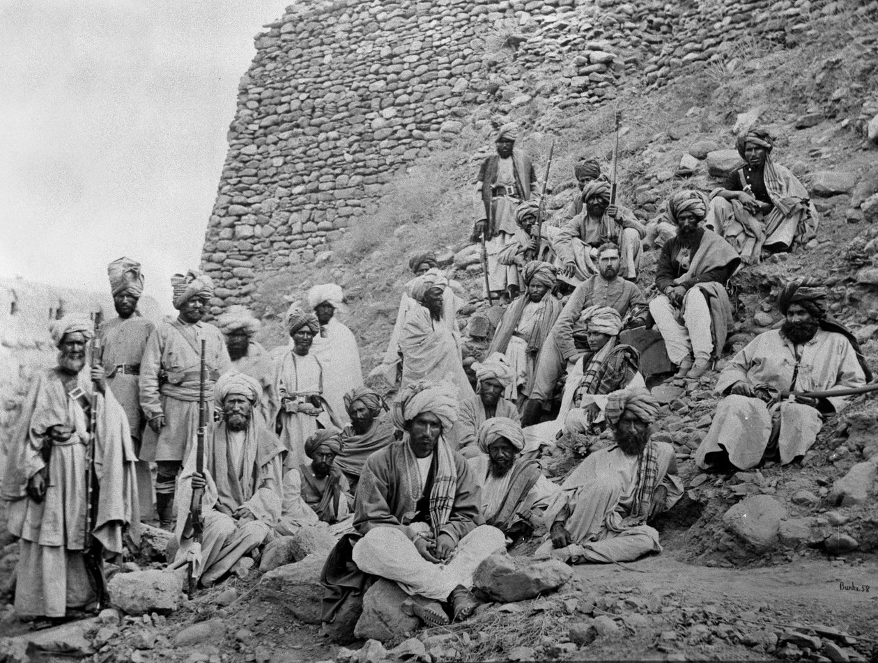 Khyber Chiefs and Khans, 1878-79 av John Burke