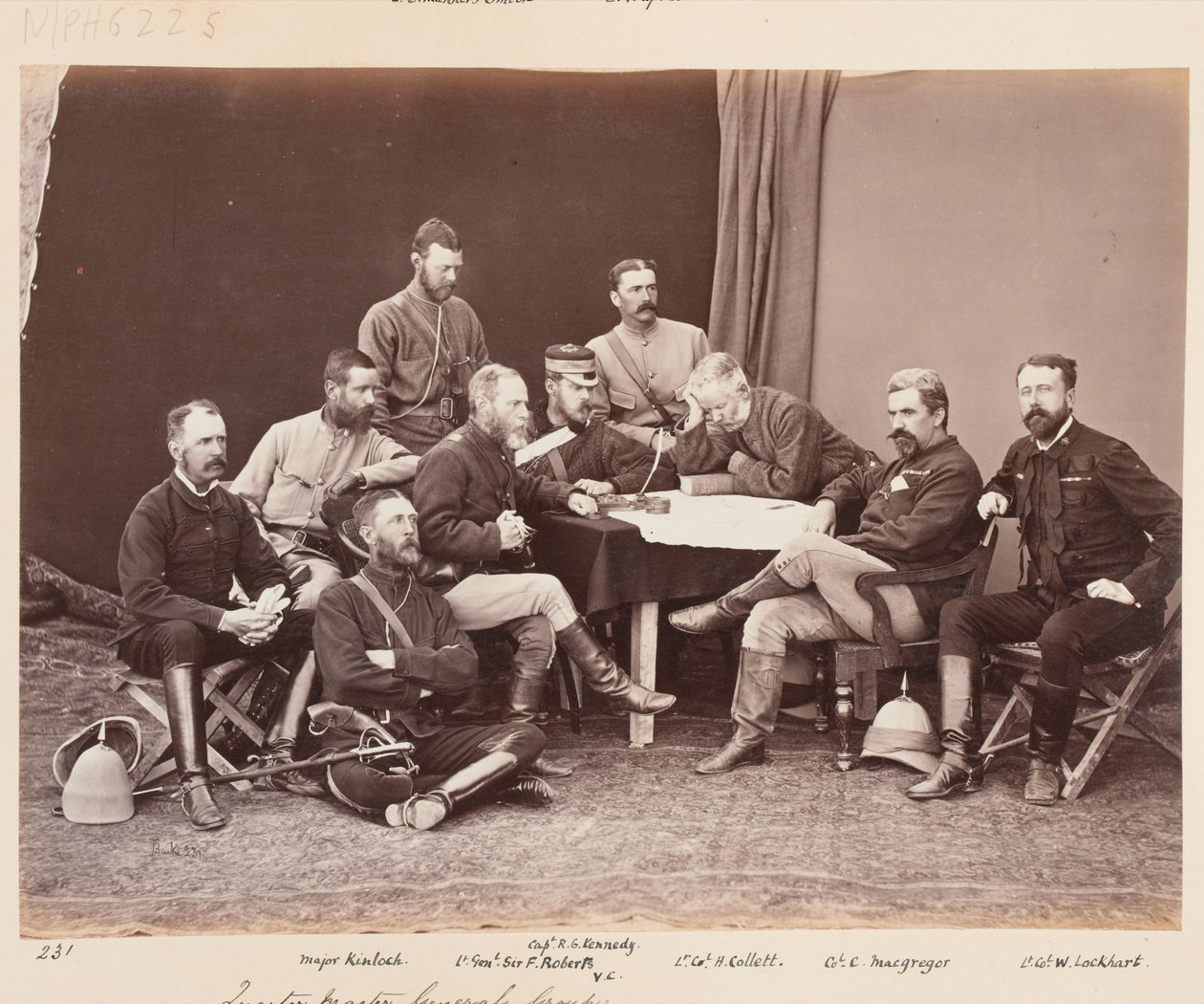 General Quartermaster-General Group, februari 1880 av John Burke