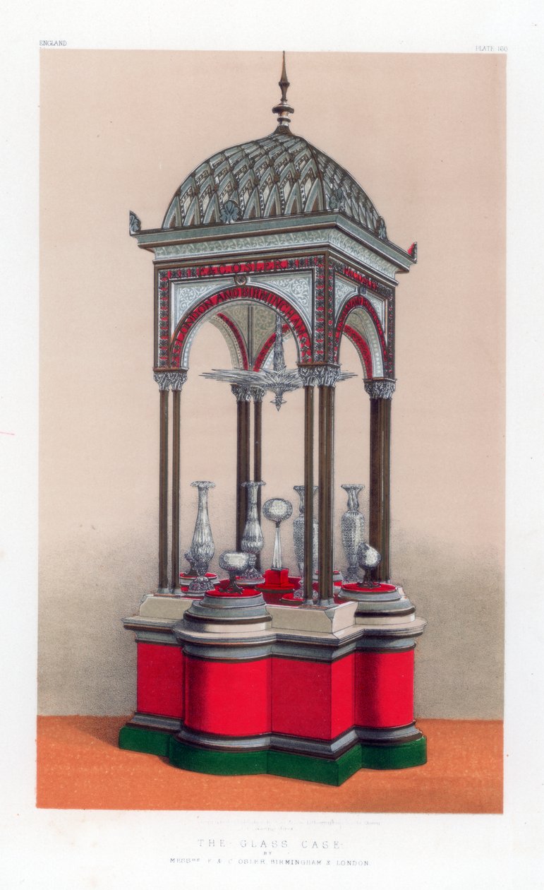 Glaslådan, 1800-talet. av John Burley Waring