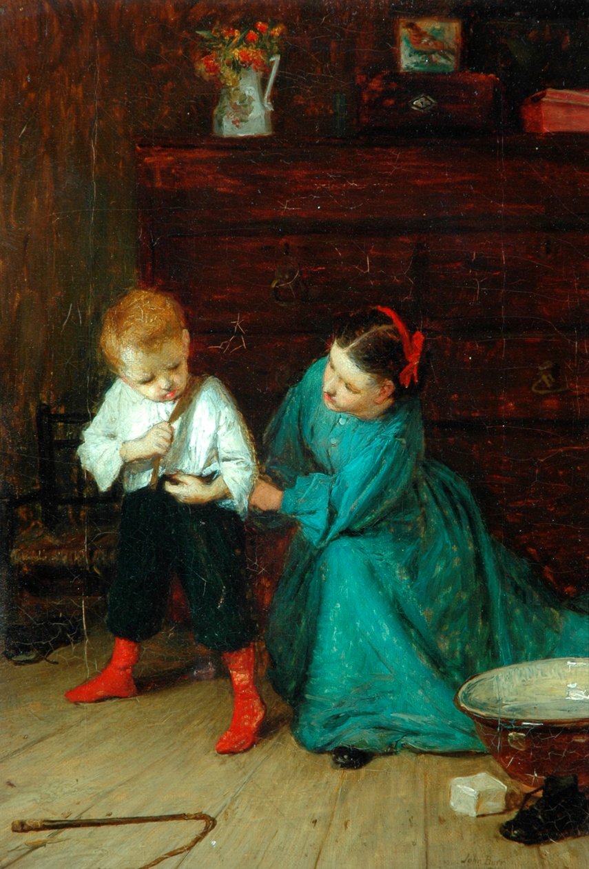 Hans första ridbyxor, 1865 av John Burr