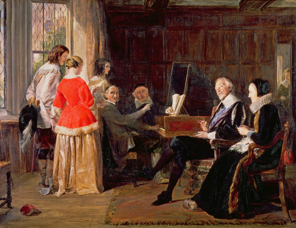 Till Madrigal av John Callcott Horsley