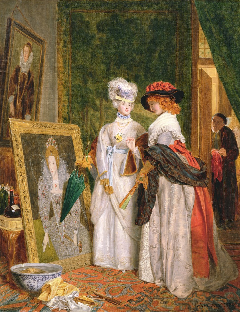 Kritiker om kostym, modeförändring av John Callcott Horsley