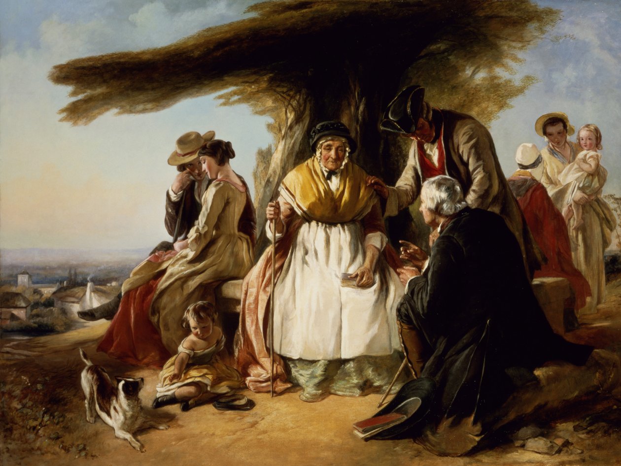 Ungdom och ålder av John Callcott Horsley