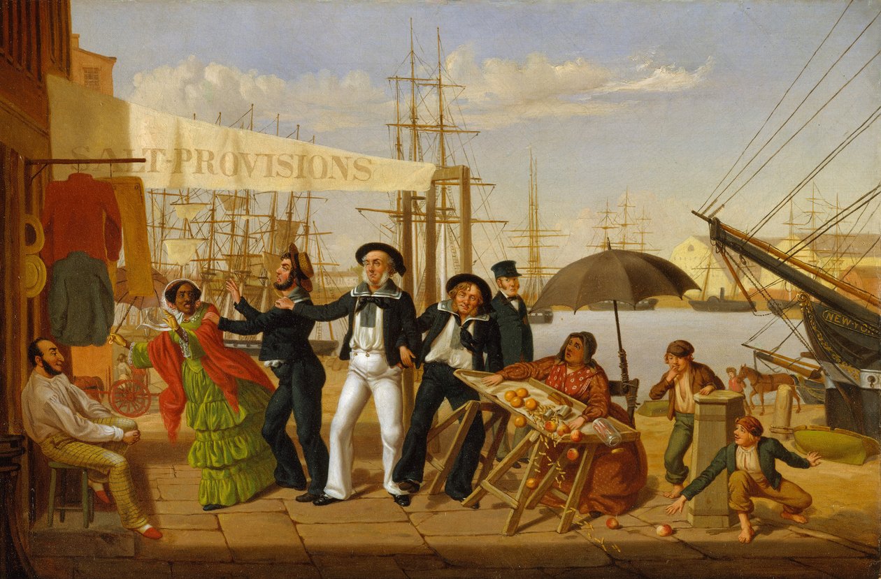 Efter en lång kryssning, 1857. av John Carlin