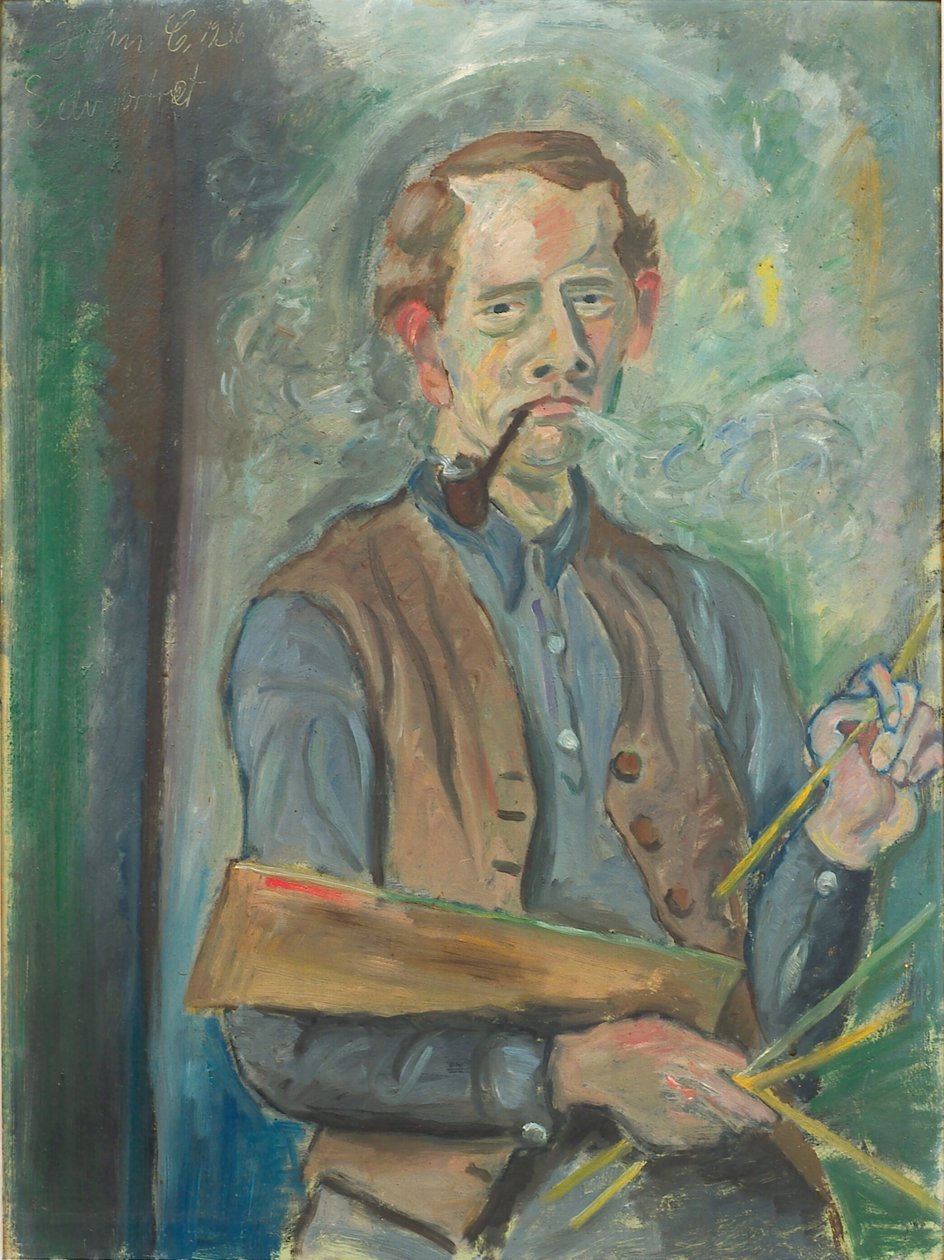 Självporträtt av John Christensen