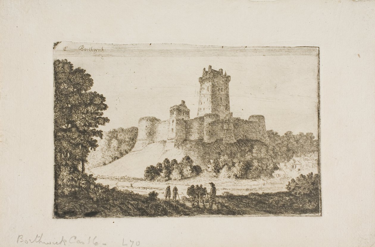 Borthwick Castle av John Clerk of Eldin
